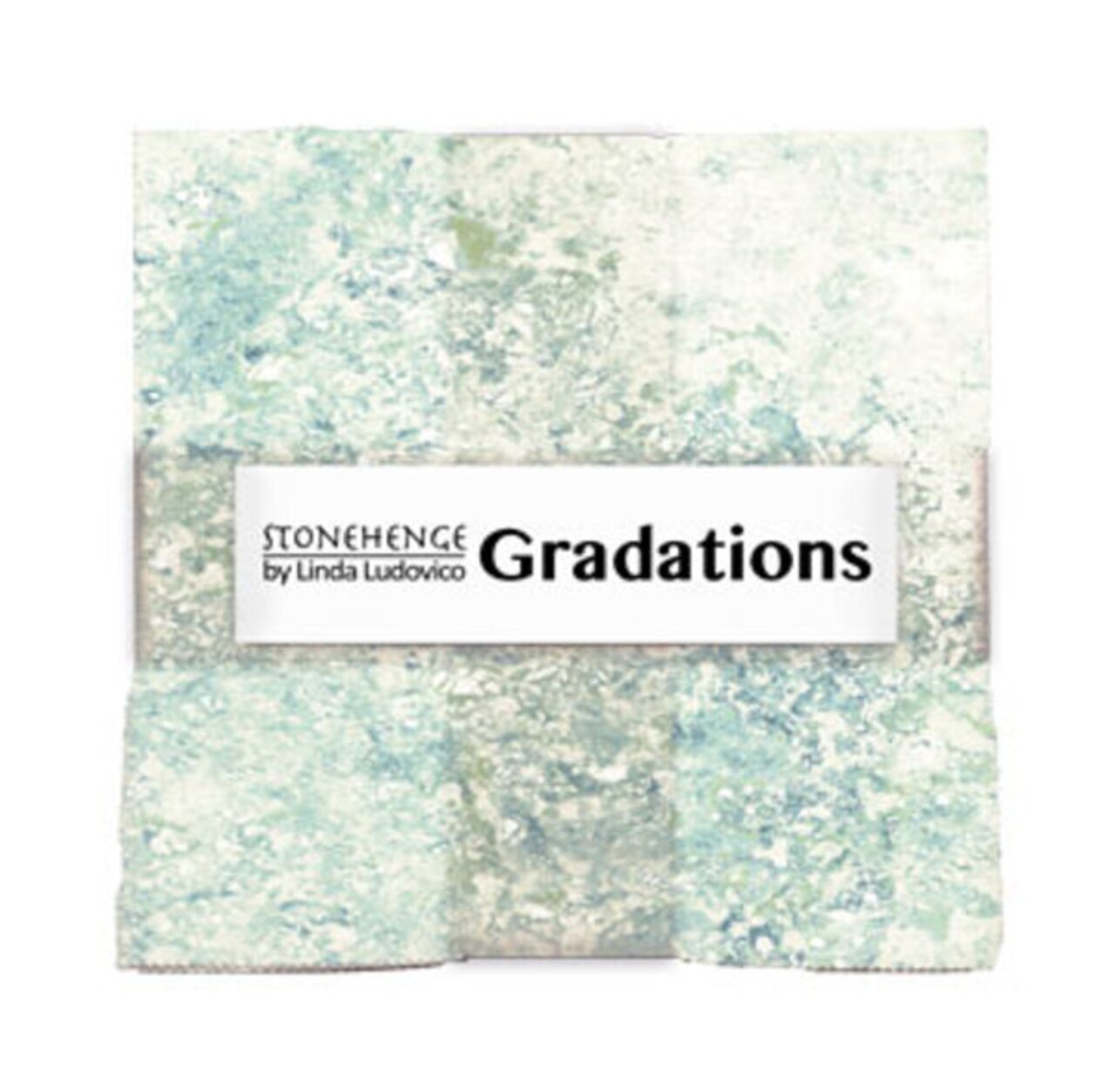 Stonehenge Gradations 10" Square Pack (Layer Cake) in Blue Planet by Linda Ludovico for Northcott (TGRAD42-48)